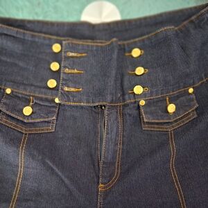 Stylish Navy High Rise Women's Jeans